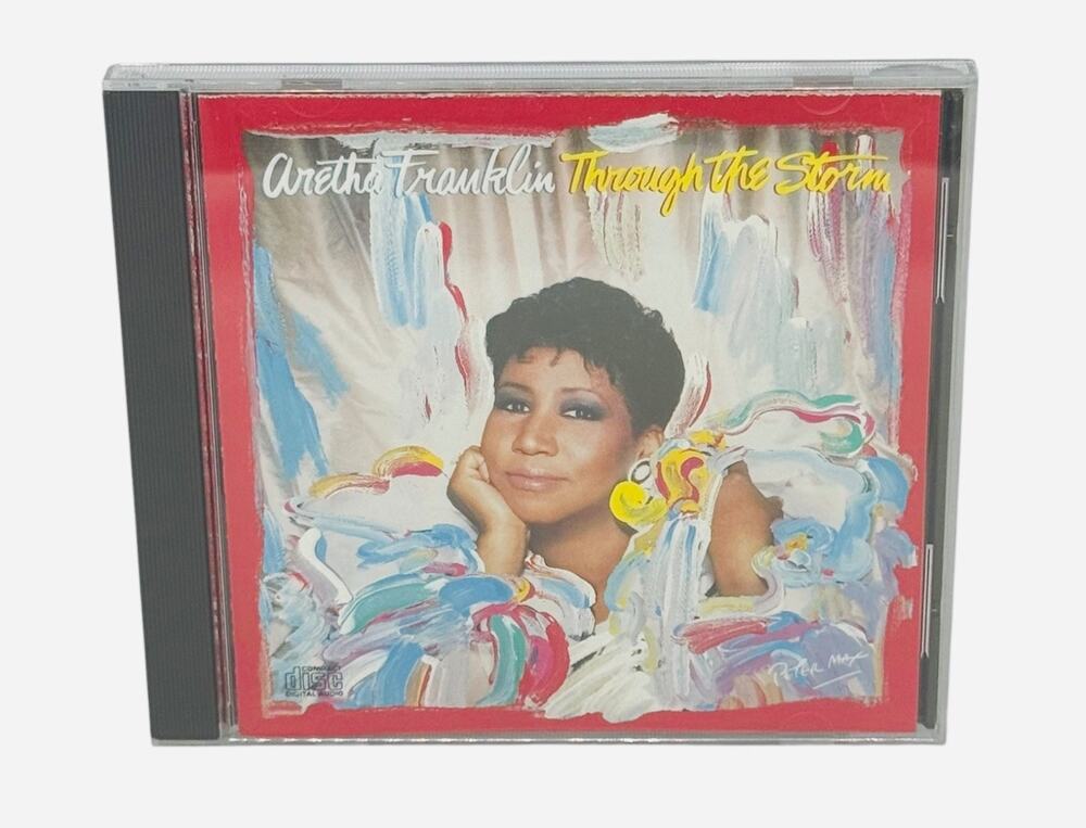 Aretha Franklin – Through The Storm CD 1989 Duets Soul R&B Pop Arista